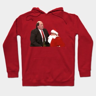 Kevin og Santa's lap Hoodie